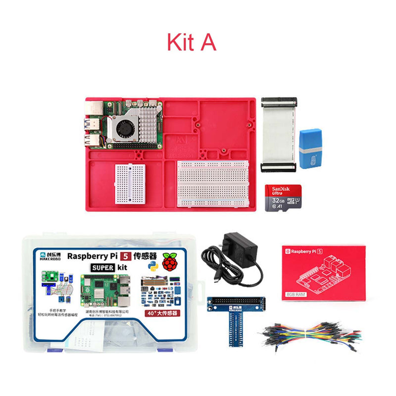 Raspberry Pi 5 Beginners Kits All In One KitPython Programming for Beginners and Software Engineers AI Intelligent Vision