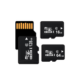 Micro SD Flash Memory Card - 3.0 Card Magnetic Proof, Temperature Proof, Waterproof, Black