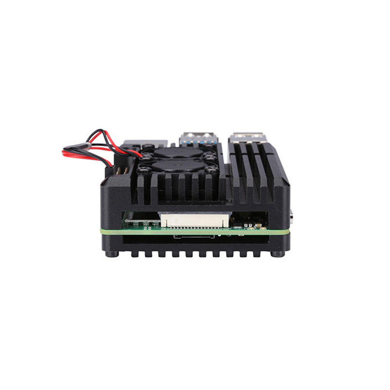 Dual Fans Armor Case  for Raspberry Pi 4 Model B