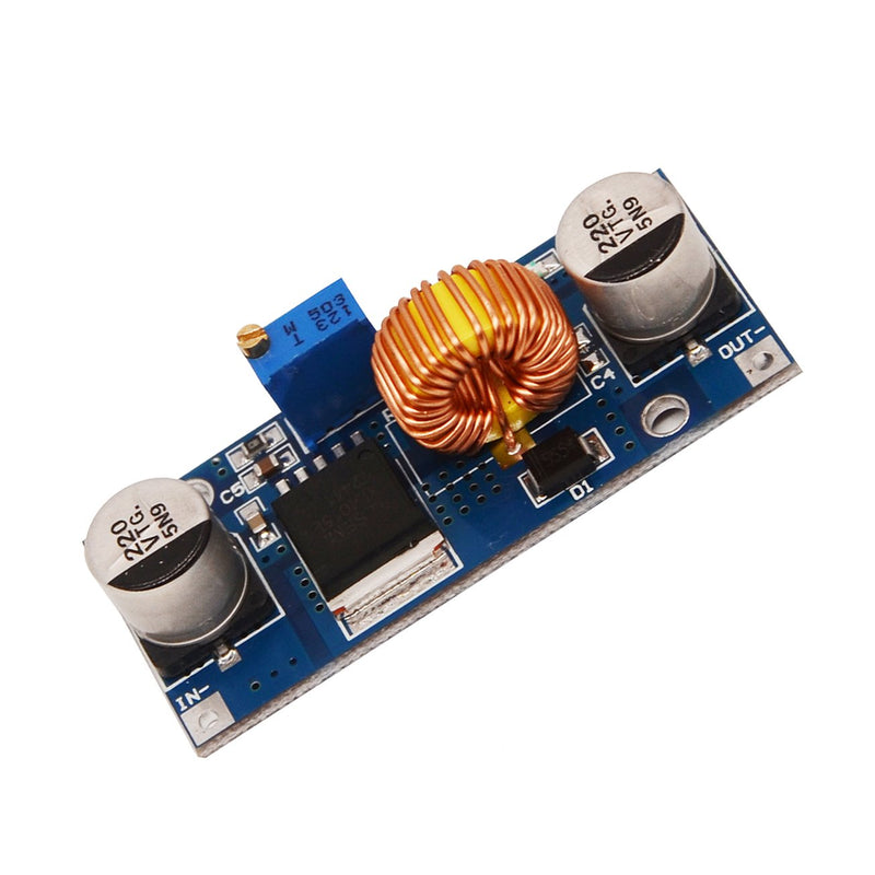 Adjustable Buck Converter Step Down Power Supply 5A DC-DC, 4~38V to 1.25-36V