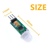 HC-SR505 Mini Infrared PIR Human Motion Sensor Detector Module 5 Pack