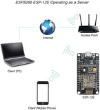 ESP8266 NodeMCU CP2102 ESP-12E WiFi Internet Development Board Wireless Module Compatible with Arduino IDE